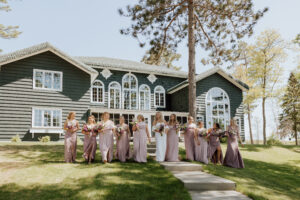 Intimate wedding in Wisconsin