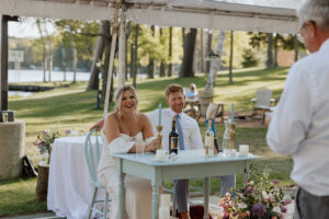 Intimate wedding in Wisconsin