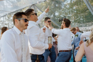 Intimate wedding in Wisconsin