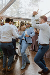 Intimate wedding in Wisconsin