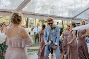 Intimate wedding in Wisconsin