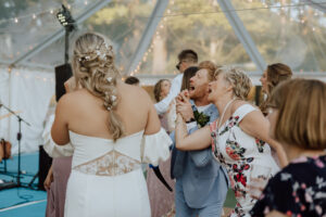 Intimate wedding in Wisconsin