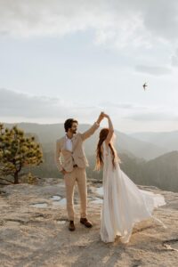 Yosemite Taft Point Elopement Yosemite National Park Elopement