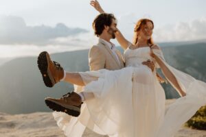 Yosemite Taft Point Elopement Yosemite National Park Elopement