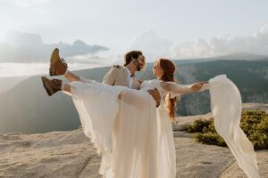 Yosemite Taft Point Elopement Yosemite National Park Elopement