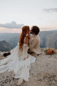 Yosemite Taft Point Elopement Yosemite National Park Elopement