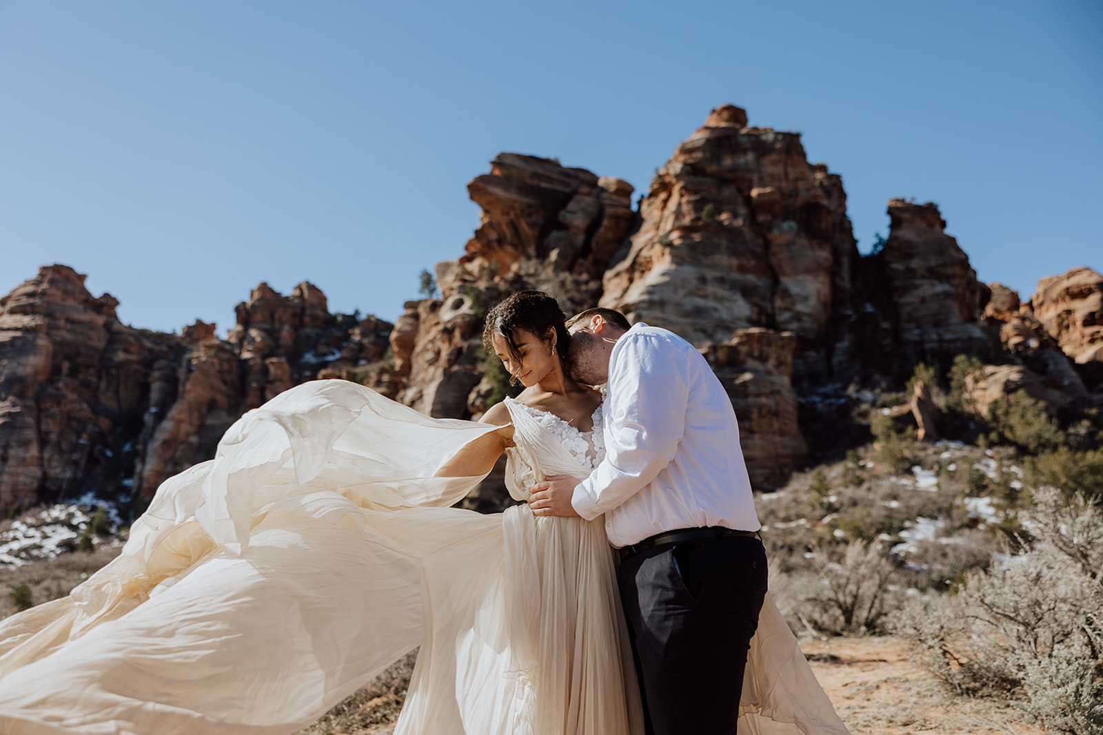 Zion elopement locations